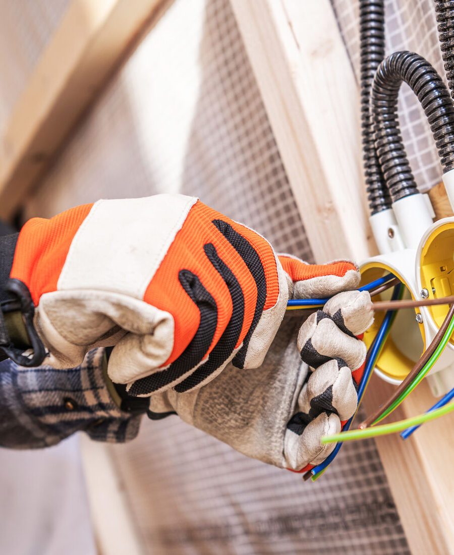 New Power Holdings electrician at work in Gauteng