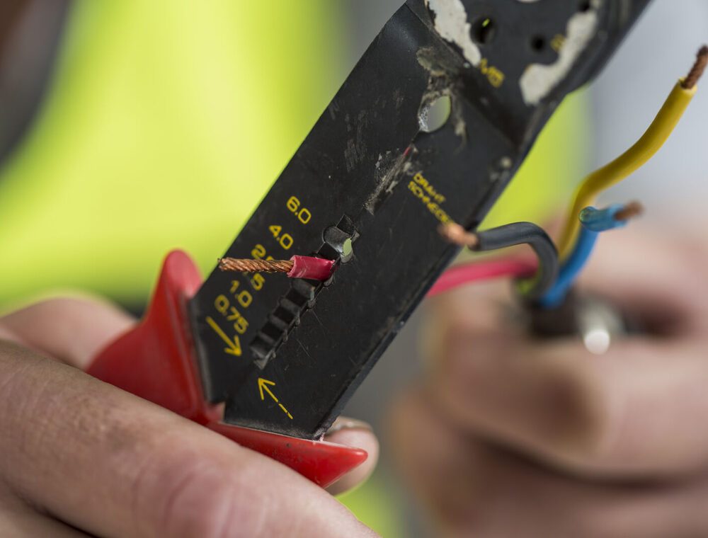 24/7 emergency electrician working on a fault in Johannesburg